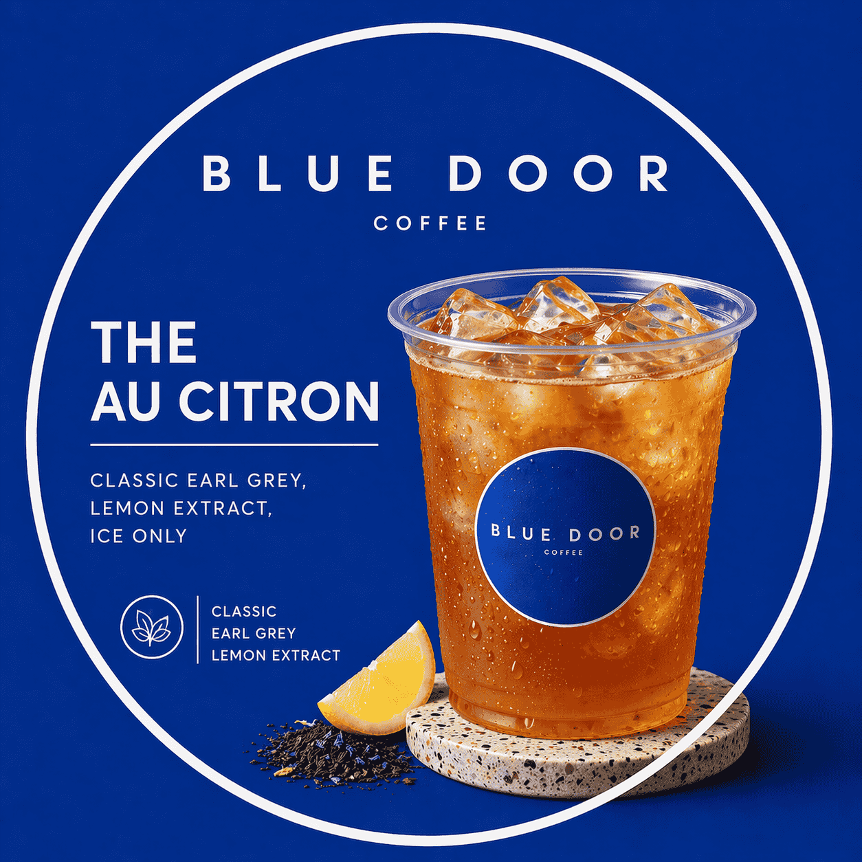 The Au Citron Blue Door Coffee